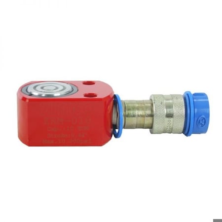Zinko ZRM-010 Super Low Cylinder, 10 ton, 0.44in Stroke Min. Height 1.69in 21M-010